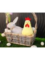 STOJACA SLIEPKA 17CM JARNÁ DEKORÁCIA