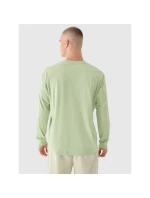 Pánské tričko oversize s potiskem a dlouhým rukávem model 21893082 - 4F Pánské tričko oversize s potiskem a dlouhým rukávem model 21893082 - 4F