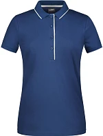 JN Dámské piqué polo s kontrastní légou 02.0 navy/white model 22489075 - Daiber JN Dámské piqué polo s kontrastní légou 02.0 navy/white model 22489075 - Daiber