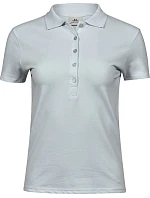 Tee Jays TJ 145 Dámske luxusné ťažké strečové piqué polo 18.0145 ľadovo modré Tee Jays TJ 145 Dámske luxusné ťažké strečové piqué polo 18.0145 ľadovo modré
