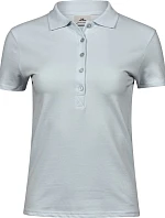 Tee Jays TJ 145 Dámske luxusné ťažké strečové piqué polo 18.0145 ľadovo modré