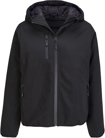 SOL'S Falcon Padded Women Dámska 3-vrstvová zimná softshellová bunda 25.4450 čierna SOL'S Falcon Padded Women Dámska 3-vrstvová zimná softshellová bunda 25.4450 čierna