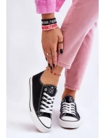 Dámské klasické tenisky černé a bílé model 21607880 - EVENTO