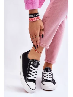 Dámské klasické tenisky černé a bílé model 21607880 - EVENTO