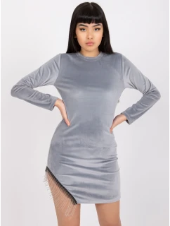 Šaty DHJ SK 6509.82P sivá