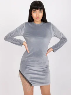 Šaty DHJ SK 6509.82P sivá