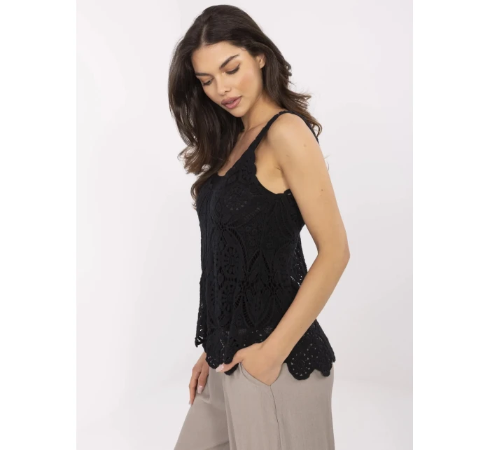 Blúzka MI BZ 9006.75 čierna Blúzka MI BZ 9006.75 čierna