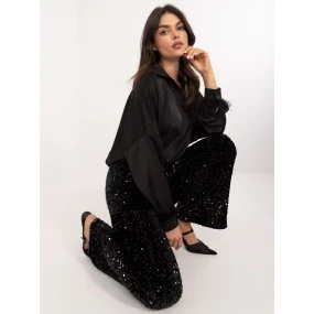 Nohavice MI SP 4323C.28 black