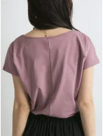 Tričko RV BZ model 14831248 tmavě růžová - FPrice Tričko RV BZ model 14831248 tmavě růžová - FPrice