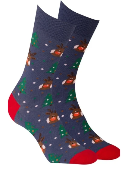 SKARPETKI WZOROWANE - ŚWIĄTECZNE