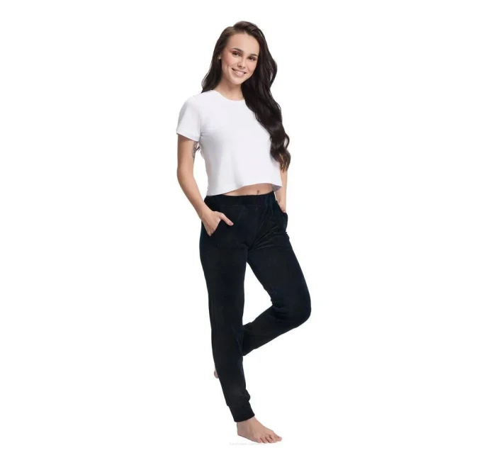 Dámske teplákové nohavice Luna 310 Velúr M-2XL