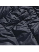 Tmavomodrá dámska zimná bunda (TY041-2)