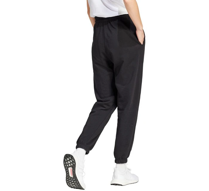 Dámske nohavice adidas Essentials Small Logo French Terry Cuffed W JD7999