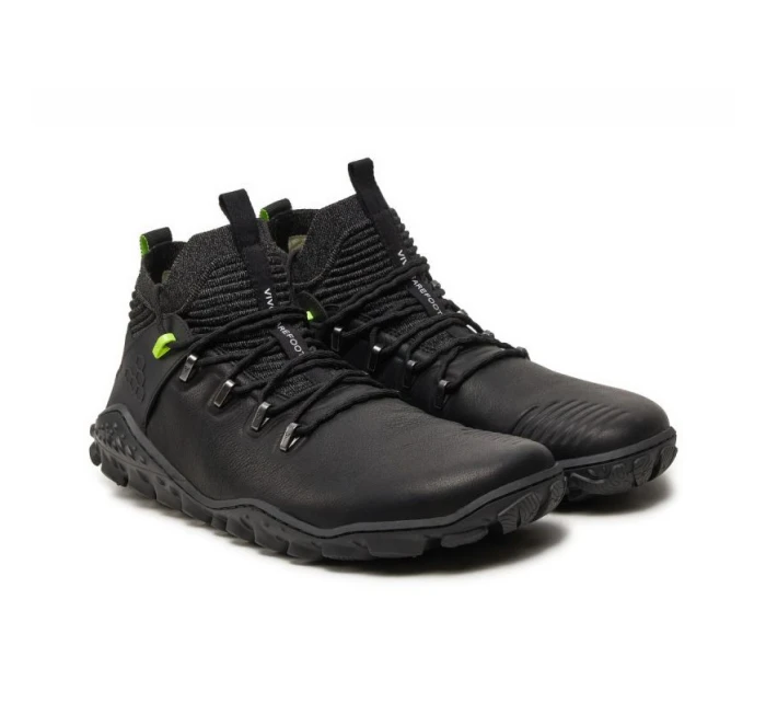 Turistické topánky Vivobarefoot Magna Forest ESC - obsidian lime Turistické topánky Vivobarefoot Magna Forest ESC - obsidian lime