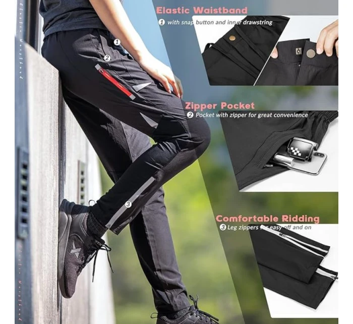 Rockbros pánské cyklistické kalhoty černé 3XL