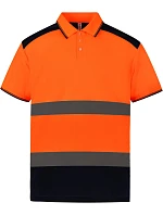 220 HiVis Piqué Polo hi vis model 22501623 - Yoko