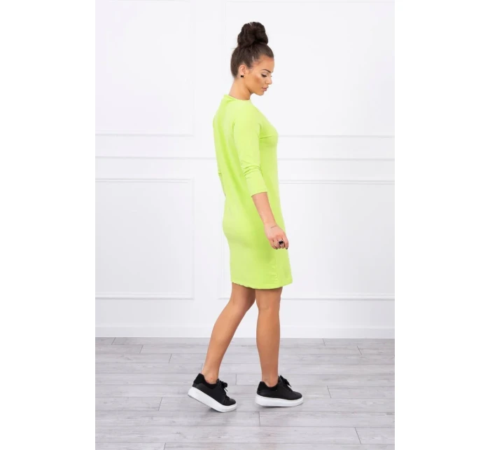 Klasické šaty pistácie