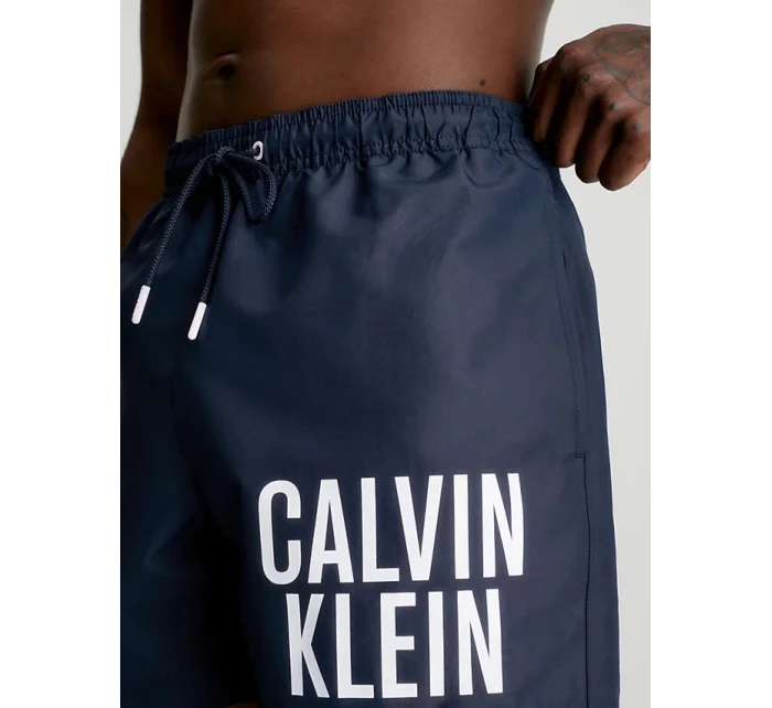 Pánské střední plavecké šortky se stahovací šňůrkou  tm. modrá  model 18354422 - Calvin Klein