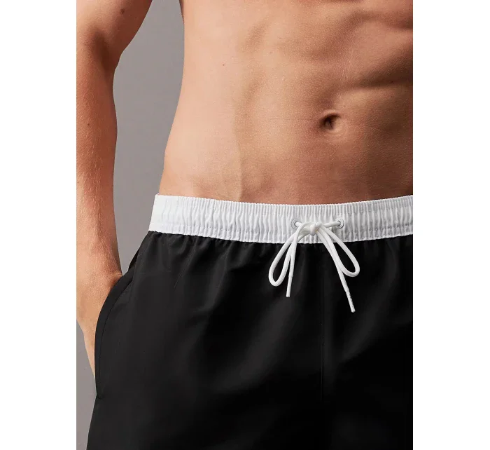 Pánske plavky KM0KM01051 BEH black - Calvin Klein
