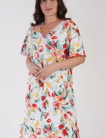 Dámska nočná košeľa s krátkym rukávom Alex