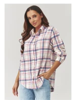Košeľa s dlhým rukávom model 223230 Makadamia