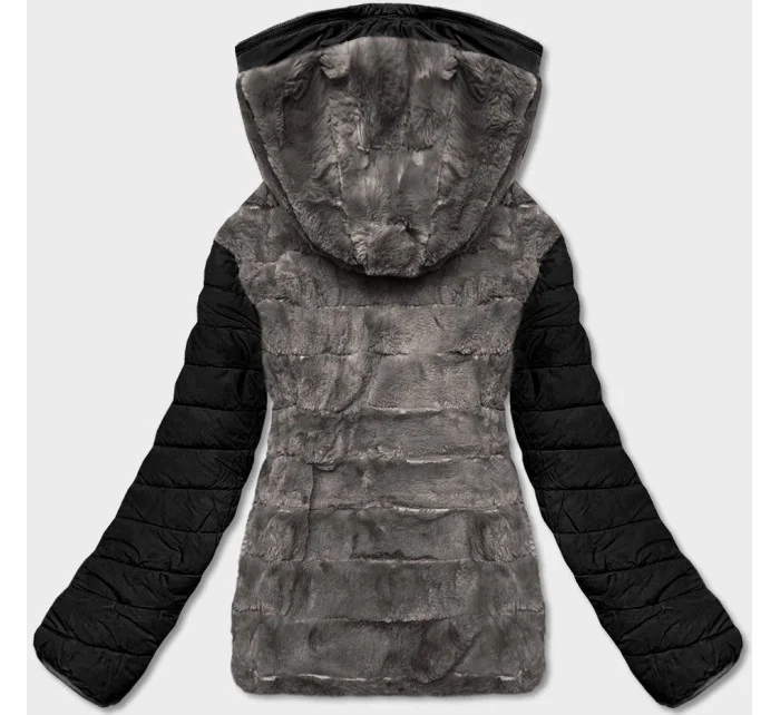 KRÓTKA DWUSTRONNA KURTKA DAMSKA ZIMOWA model 21245196 - LHD