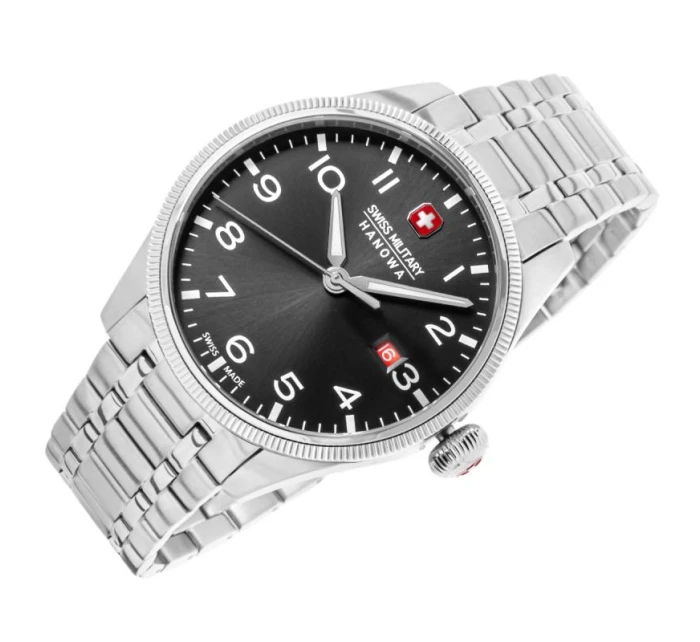 Pánské hodinky + BOX model 21806833 - Swiss Military Hanowa Pánské hodinky + BOX model 21806833 - Swiss Military Hanowa