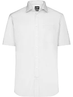 JN keprová košile s krátkým rukávem 02.0 white model 22488352 - Daiber JN keprová košile s krátkým rukávem 02.0 white model 22488352 - Daiber