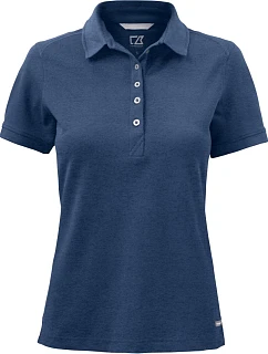 Cutter & Buck Advantage Polo Women Dámske piqué polo 68.4419 kobaltová melír
