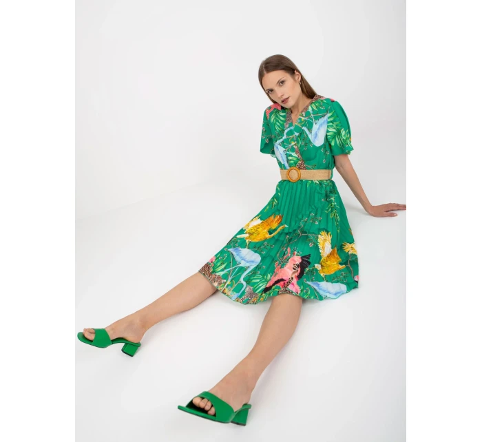 Šaty DHJ SK model 17445564 zelených - FPrice Šaty DHJ SK model 17445564 zelených - FPrice