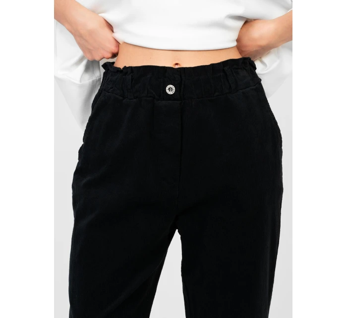 Spodnie MI SP model 22011407 czarny - FPrice Spodnie MI SP model 22011407 czarny - FPrice