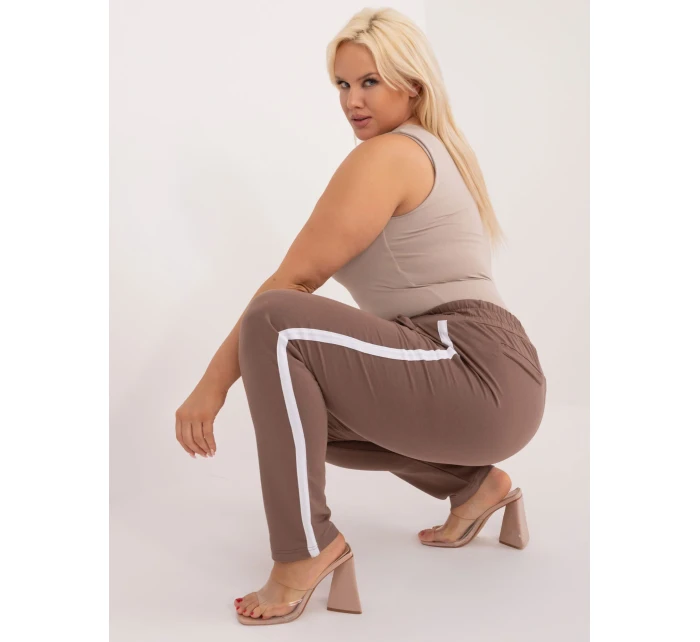 Tepláky RV DR 6643.95 hnedá Tepláky RV DR 6643.95 hnedá