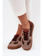 Dámske semišové barefoot tenisky Zazoo - hnedé Dámske semišové barefoot tenisky Zazoo - hnedé