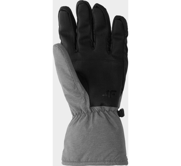 Pánske lyžiarske rukavice 4F H4Z22-REM002 šedé