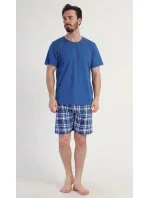 Pánske pyžamové šortky Motocykel