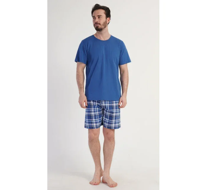 Pánske pyžamové šortky Motocykel