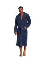 Dlhý pánsky župan DE LAFENSE Velur 712