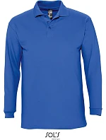 SOL'S Winter II Piqué polo s dlouhým rukávem model 22525791 royal blue SOL'S Winter II Piqué polo s dlouhým rukávem model 22525791 royal blue