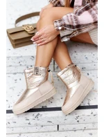 Damskie Śniegowce Big Star II274121 Beżowe