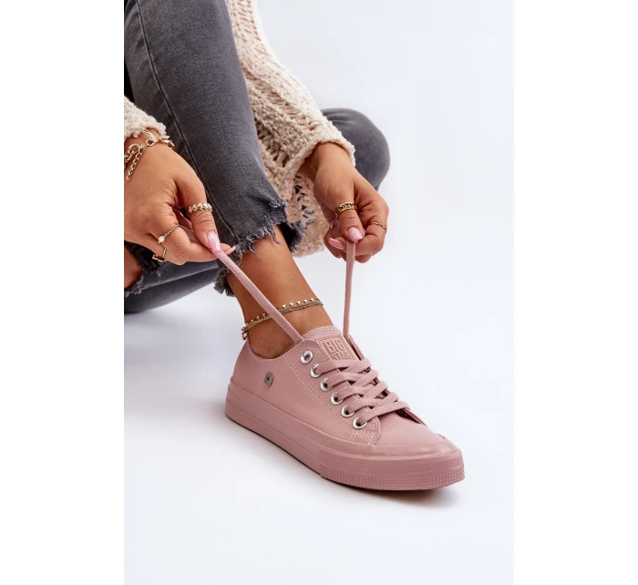 Klasické Dámské Tenisky Big Star model 21654898 Růžové - Big Star Shoes