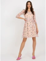 Šaty LK SK model 18453845 světle růžová - FPrice