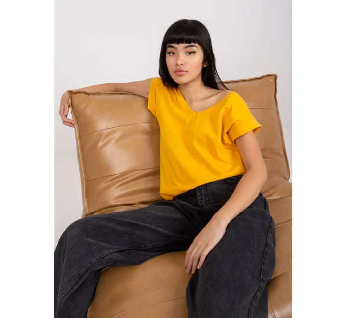 Tričko RV TS 7543.12x jasne oranžová