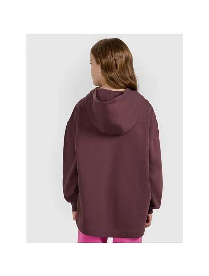Dívčí mikina oversize s kapucí model 21815691 - 4F