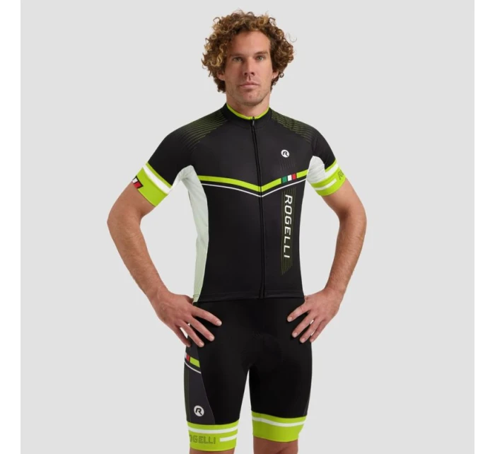 Rogelli Gara Mostro II dres čierna/žltá XL