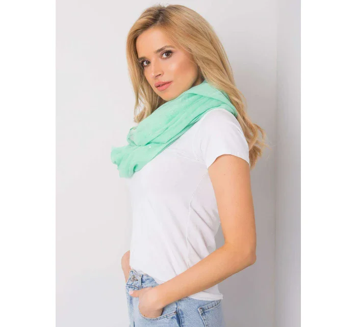 Dámska šatka AT CH 5355 tyrkysová Dámska šatka AT CH 5355 tyrkysová