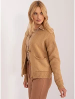 Sweter BA SW model 21055336 ciemny brązowy - FPrice