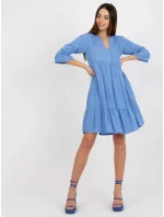 Sukienka model 20078339 niebieski - FPrice