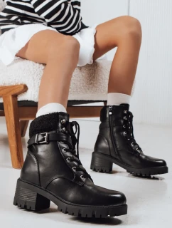 Dámské šněrovací boty černé Dstreet model 21993744 - FashionStreet