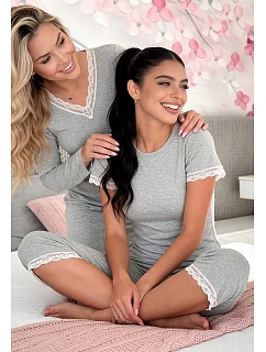 Pyžamo  s 3/4 rukávy, velikosti model 22223270 - Donna
