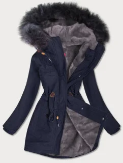 PARKA DAMSKA NA GRANATOWA model 21243241 - LHD